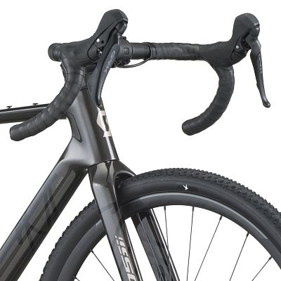 Превью  Велосипед SCOTT Addict Gravel 30 Carbon Black (2026)